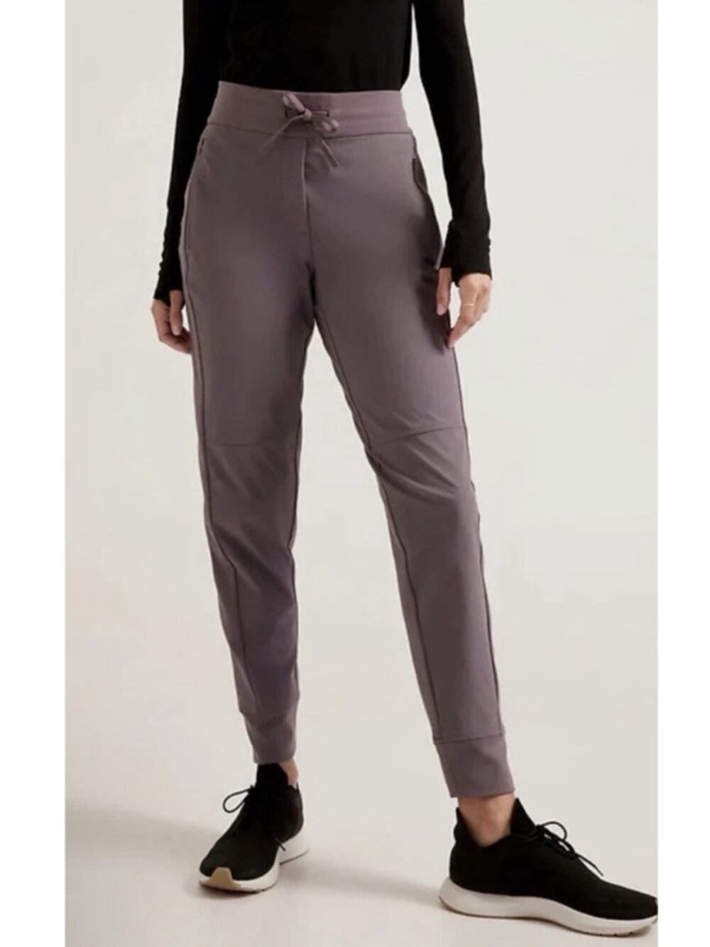Athleta Headlands Hybrid Trek Mid Rise Jogger Dusty Purple 2 Petite